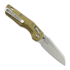 Navaja Microtech MSI Mini Ram-Lok Stonewash Standard Fluted Aluminum Tan 210M-10FLTA