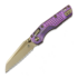 Microtech - MSI Mini Royal Purle Frag Titanium, fully serrated
