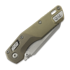 Microtech MSI Mini S/E Apocalyptic Antique Bronze Fluted Titanium 접이식 나이프, fully serrated 210M-12APFLMS3