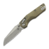 Microtech - MSI Mini S/E Apocalyptic Antique Bronze Slab Titanium, fully serrated