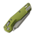 Navaja Microtech MSI Mini S/E Apycalyptic Fluted Aluminum OD Green, full serrated 210M-12APFLOD
