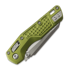 Navaja Microtech MSI Mini S/E Stonewash Frag Aluminum OD Green, hoja dentada 210M-11FROD