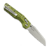 Navaja Microtech MSI Mini S/E Stonewash Frag Aluminum OD Green, full serrated 210M-12FROD