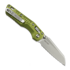 Navaja Microtech MSI Mini S/E Stonewash Frag Aluminum OD Green, full serrated 210M-12FROD