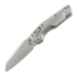 Microtech MSI Mini S/E Stonewash Standard Fluted Titanium sulankstomas peilis, blue accents 210M-10FLMS3