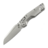 Couteau pliant Microtech MSI Mini S/E Stonewash Standard Fluted Titanium, blue accents 210M-10FLMS3
