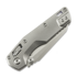 Microtech MSI Mini S/E Stonewash Standard Fluted Titanium sulankstomas peilis, blue accents 210M-10FLMS3
