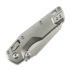 Couteau pliant Microtech MSI Mini S/E Stonewash Standard Fluted Titanium, blue accents 210M-10FLMS3
