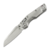 Couteau pliant Microtech MSI Mini S/E Stonewash Standard Fluted Titanium, purple accents 210M-10FLMS4