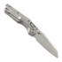 Microtech MSI Mini S/E Stonewash Standard Fluted Titanium sulankstomas peilis, purple accents 210M-10FLMS4