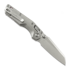 Couteau pliant Microtech MSI Mini S/E Stonewash Standard Fluted Titanium, purple accents 210M-10FLMS4