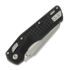 Microtech MSI Mini S/E Stonewash Standard Frag sulankstomas peilis, black, dantytas 210M-11FR