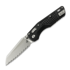 Microtech MSI Mini S/E Stonewash Standard Frag sulankstomas peilis, black, full serrated 210M-12FR