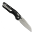 Microtech MSI Mini S/E Stonewash Standard Frag sulankstomas peilis, black, full serrated 210M-12FR