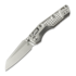 Couteau pliant Microtech MSI Mini S/E Stonewash Standard Frag Titanium, bronze accents 210M-10FRMS2
