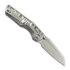 Microtech MSI Mini S/E Stonewash Standard Frag Titanium sulankstomas peilis, bronze accents 210M-10FRMS2