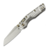 Microtech - MSI Mini S/E Stonewash Standard Frag Titanium, flamed accents