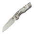 Couteau pliant Microtech MSI Mini S/E Stonewash Standard Frag Titanium, flamed accents 210M-10FRMS5