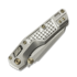 Microtech MSI Mini S/E Stonewash Standard Frag Titanium sulankstomas peilis, flamed accents 210M-10FRMS5