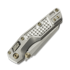 Microtech MSI Mini S/E Stonewash Standard Frag Titanium sulankstomas peilis, flamed accents 210M-10FRMS5