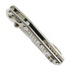 Microtech MSI Mini S/E Stonewash Standard Frag Titanium sulankstomas peilis, flamed accents 210M-10FRMS5