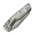 Microtech MSI Mini S/E Stonewash Standard Frag Titanium sulankstomas peilis, purple accents 210M-10FRMS4