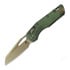 Microtech - MSI Ram-Lok, Antique Green Ano Slab Side, Bronzed Stonewash