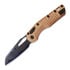 Microtech MSI Ram-Lok Coppermai Damascus sulankstomas peilis, Frag Pattern Copper & Blue Ti 210-16FRMS2
