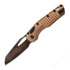 Coltello pieghevole Microtech MSI Ram-Lok Coppermai Damascus, Frag Pattern Copper & Purple Ti 210-16FRMS3