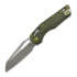 Microtech MSI Ram-Lok kääntöveitsi, Distressed Grenade Green, Apocalyptic Standard 210-10FRDGG-U25