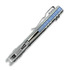 Microtech MSI Ram-Lok sulankstomas peilis, Ice Blue Ano Frag, Stonewash 210-10FRMS6