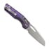 Nóż składany Microtech MSI Ram-Lok, Purple Haze Ano Frag, Stonewash 210-10FRMS5