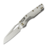 Microtech - MSI Ram-Lok Stonewashed, Slab Titanium, flamed accents