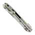Microtech MSI Ram-Lok Stonewashed sulankstomas peilis, Slab Titanium, flamed accents 210-10MS4