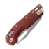 Microtech MSI S/E 折り畳みナイフ, Merlot Fluted Aluminum, Apocalyptic 210-10APFLMR