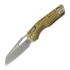Microtech MSI S/E sulankstomas peilis, Tan Frag Aluminum, Apocalyptic 210-10APFRTA