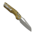 Microtech MSI S/E sulankstomas peilis, Tan Frag Aluminum, Apocalyptic 210-10APFRTA
