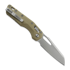 Microtech MSI Stonewashed kääntöveitsi, Standard, Fluted G-10 tan 210-10FLGTTA