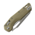 Microtech MSI Stonewashed sulankstomas peilis, Standard, Fluted G-10 tan 210-10FLGTTA