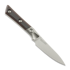Kuchyňsk&yacute; nůž Microtech Pairing Knife 3,5" Bolstered - Stonewash - Black Cherry G10 3500B-10BC