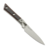 Kuchyňský nůž Microtech Pairing Knife 3,5" Bolstered - Stonewash - Black Cherry G10 3500B-10BC