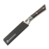 Kuchyňský nůž Microtech Pairing Knife 3,5" Bolstered - Stonewash - Black Cherry G10 3500B-10BC