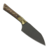 Chef&acute;s knife Microtech Santoku 4,2" Bolstered - DLC - Livewire Carbon Fiber Signature Series 3300B-1DLCLWCFS