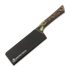 Chef&acute;s knife Microtech Santoku 4,2" Bolstered - DLC - Livewire Carbon Fiber Signature Series 3300B-1DLCLWCFS