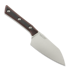 Kuchyňský nůž Microtech Santoku 4,2" - Stonewash - Black Cherry G10 3300-10BC