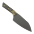 Kuchyňský nůž Microtech Santoku 6" Bolstered - DLC - Carbon Fiber 3200B-1DLCCFS