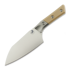Microtech - Santoku 6" Bolstered - Stonewash - Tan G10