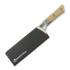Kuchyňsk&yacute; nůž Microtech Santoku 6" Bolstered - Stonewash - Tan G10 3200B-10CE