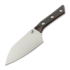 Kuchyňský nůž Microtech Santoku 6" - Stonewash - Black Cherry G10 3200-10BC