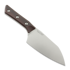 Kuchyňsk&yacute; nůž Microtech Santoku 6" - Stonewash - Black Cherry G10 3200-10BC